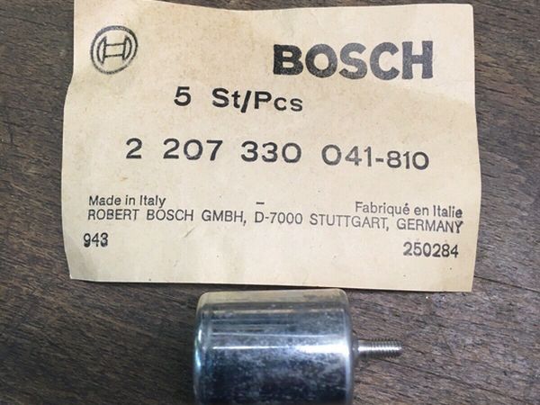 Condensator met boutje Bosch 08.13.55a